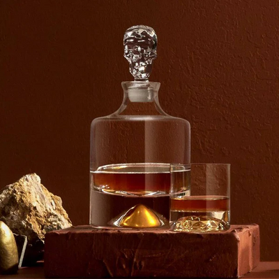 Shade Whiskey Decanter & Glasses Set