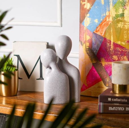 Abstract Soulmates Sculpture (Set of 2)