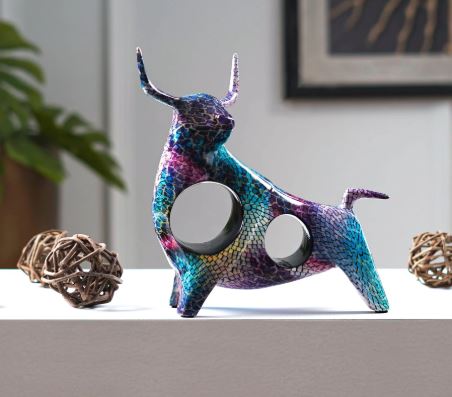 Bullseye: Resin Abstract Decor