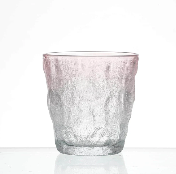 Pink Glacier Frosted Glass - 260 ml