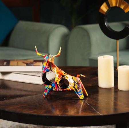 Bullseye: Resin Abstract Decor