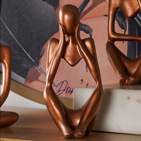 Abstract Thought Thinker Accent (Set of 3)