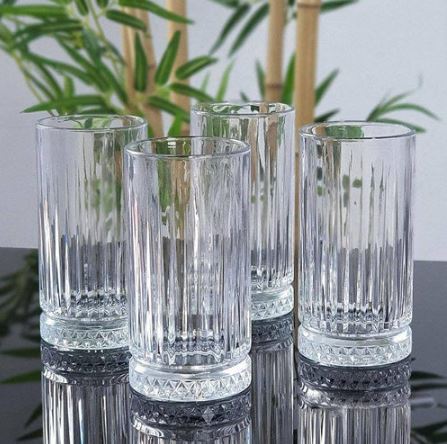 Elysia Long Drink Glasses 280ml, Set of 4