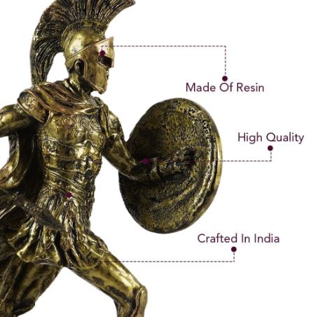 Trojan Brave Hearts Table Accent