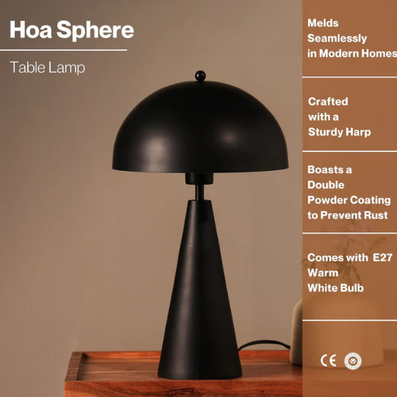 Hoa Sphere Table Lamp