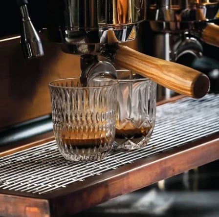 Ethno Barista Cappuccino Glasses 235ml, Set of 2