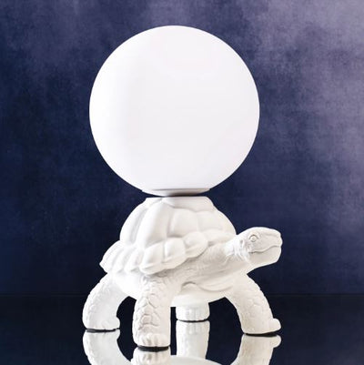 Glow shell turtle decor lamp
