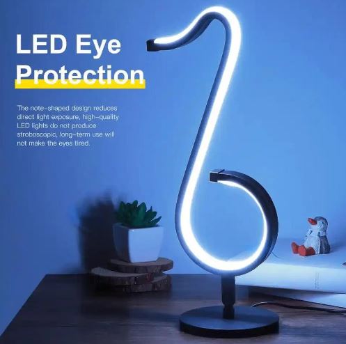 Led smart musical note light