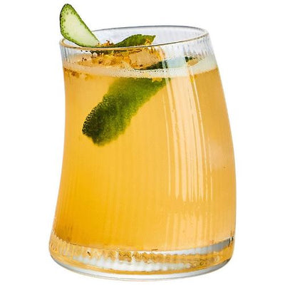 Striped Tall Glass - Set Of 6