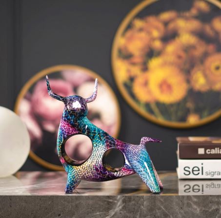 Bullseye: Resin Abstract Decor