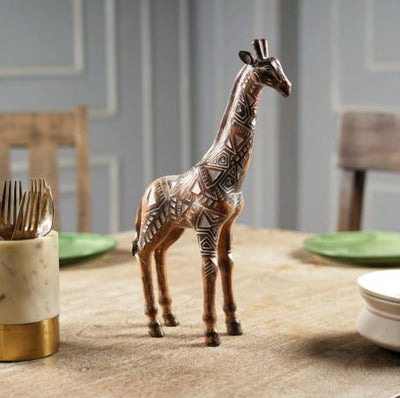 Giraffe Grandeur: Tribal Majesty