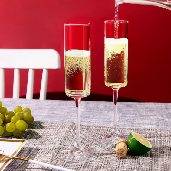 Flat Champagne Glass ( Set Of 6)