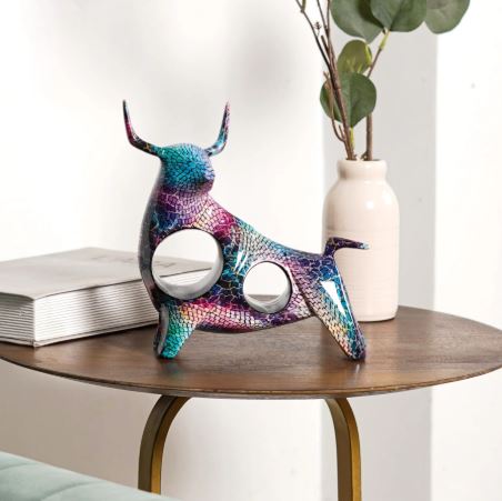 Bullseye: Resin Abstract Decor
