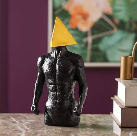 Geometric Marvel: MuscleCraft Accent