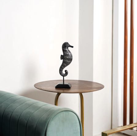 Tribal Tide: African Sea Horse Decor