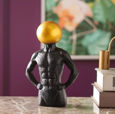 Geometric Marvel: MuscleCraft Accent