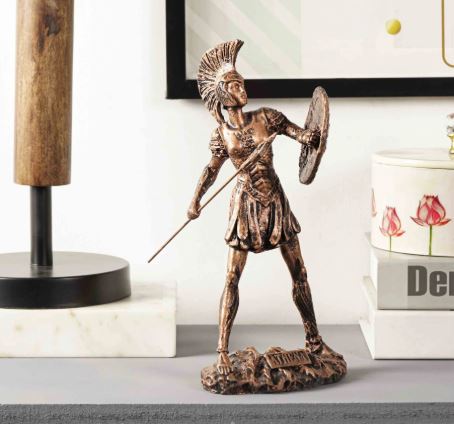 Trojan Brave Hearts Table Accent