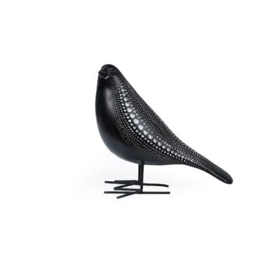 Cosmic Dots: Avian Resin Sculpture