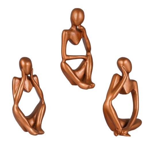 Abstract Thought Thinker Accent (Set of 3)