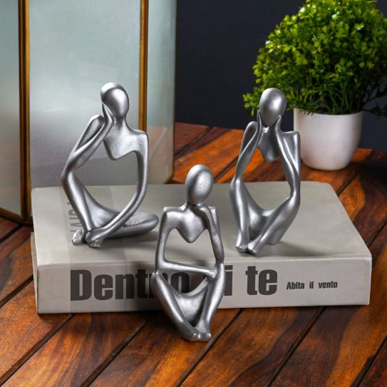 Abstract Thought Thinker Accent (Set of 3)
