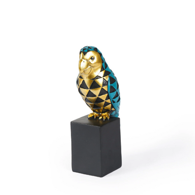 Cockatoo Symphony: Geometric Resin Beauty