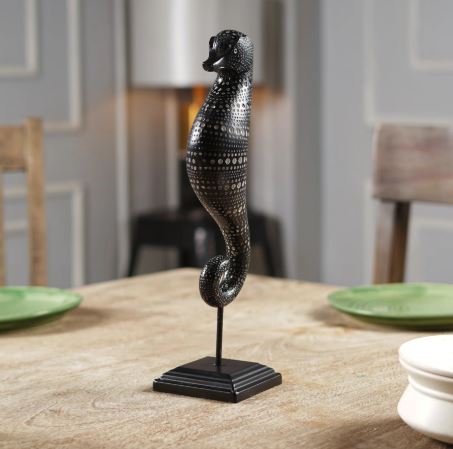 Tribal Tide: African Sea Horse Decor