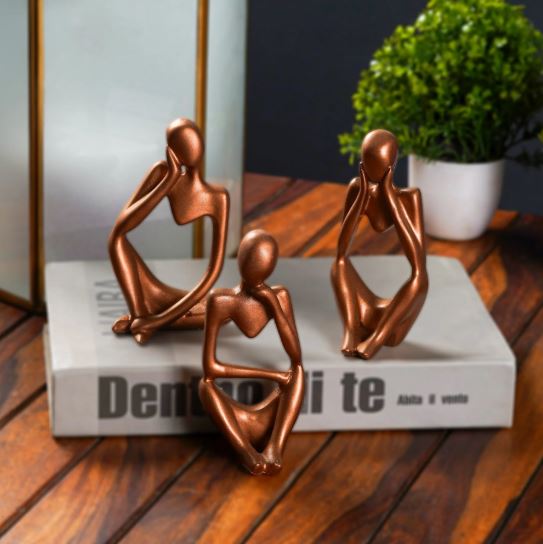 Abstract Thought Thinker Accent (Set of 3)