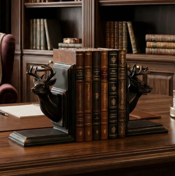 Majestic Stag Bookends