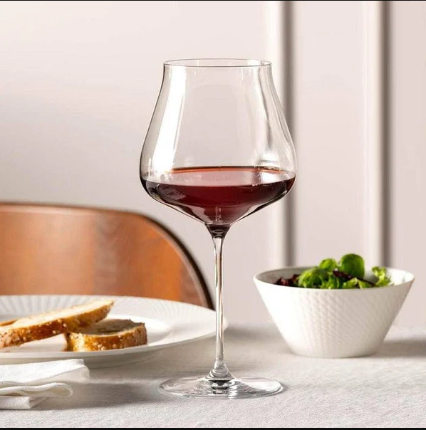 Brunelli Burgundy Glasses 770ml, Set of 6