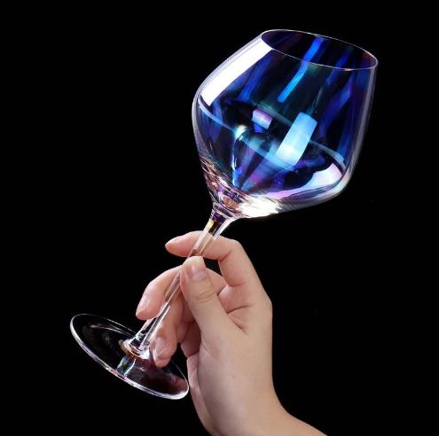 Slanting Pearl Wine Goblet - Set Of 2