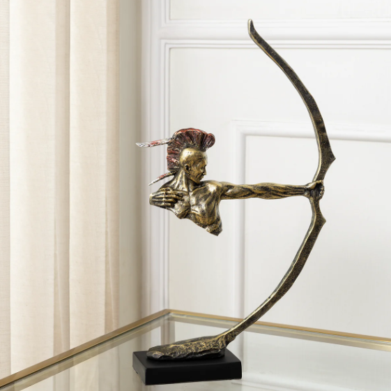 Archer's Legacy Home Decoration Showpiece