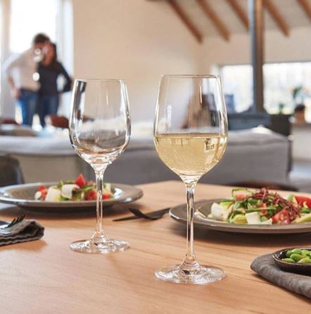 Ciao White Wine Glasses 370ml, Set of 6