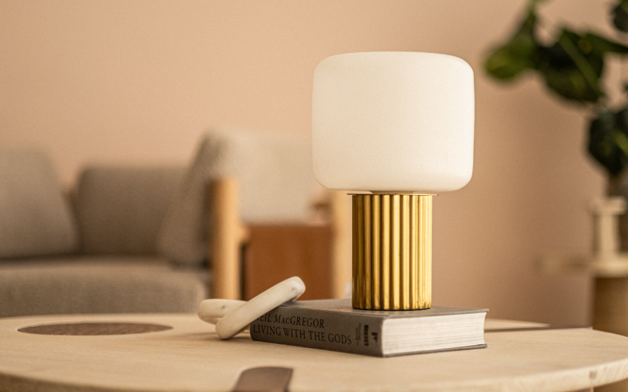 Glided Table Lamp