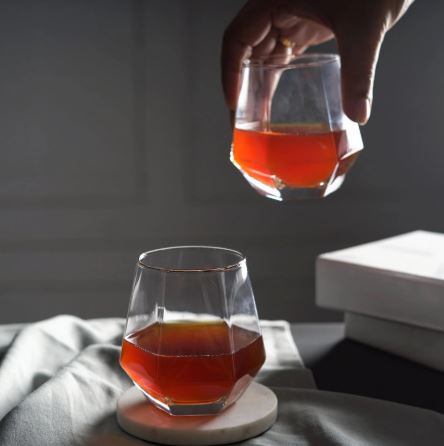 Minimalist Diamond Glasses