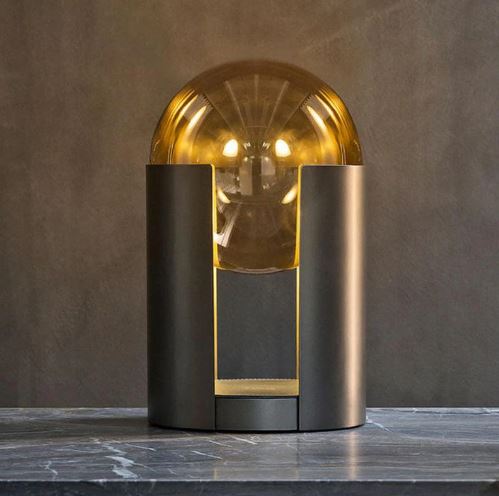 Modern glass led table lamp