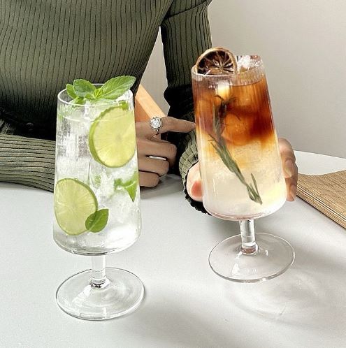 STEMMED COCKTAIL GLASS - Set of 2