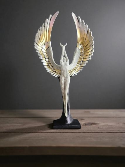 Glittering Lady Ready to Fly