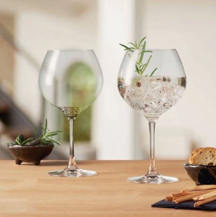Gin Cocktail Glasses 630ml, Set of 2