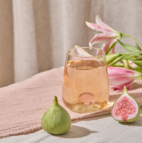 Handblown Drinking Glass - Pink (Set Of 2)