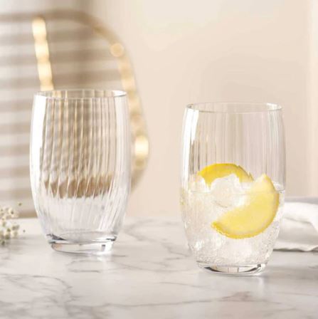 Long Drink Tumblers 460ml, Set of 6