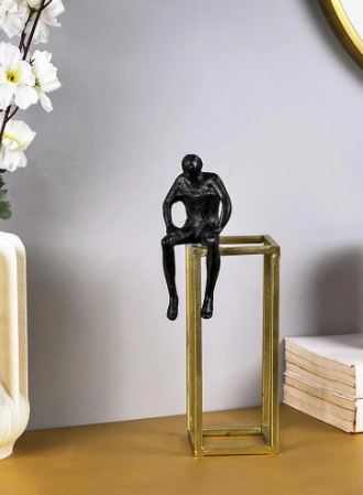 Modern Art The Thinker Table Accent