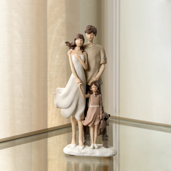 The Warm Family Presence Table Decoration Showpiece & Home Decoration Items