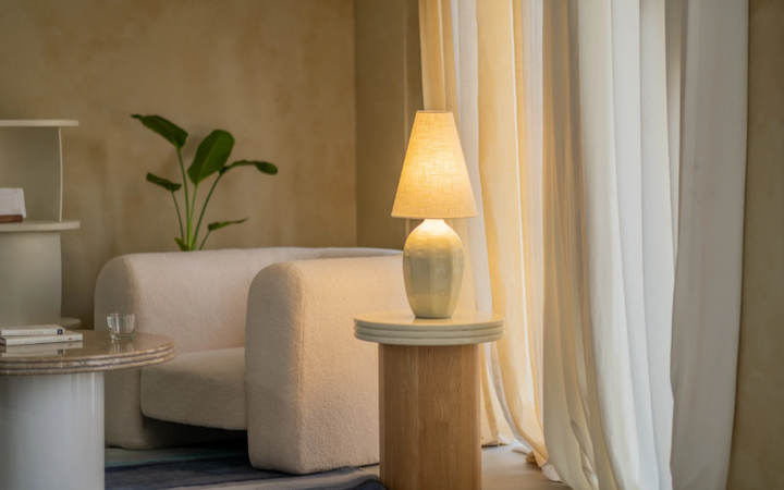 Taoza Sage Green Table Lamp