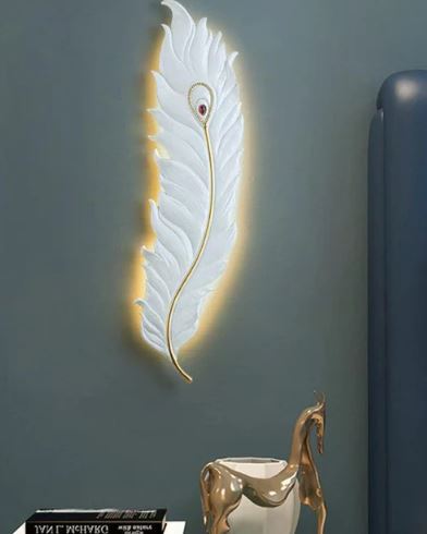 Feather Wings Wall Light