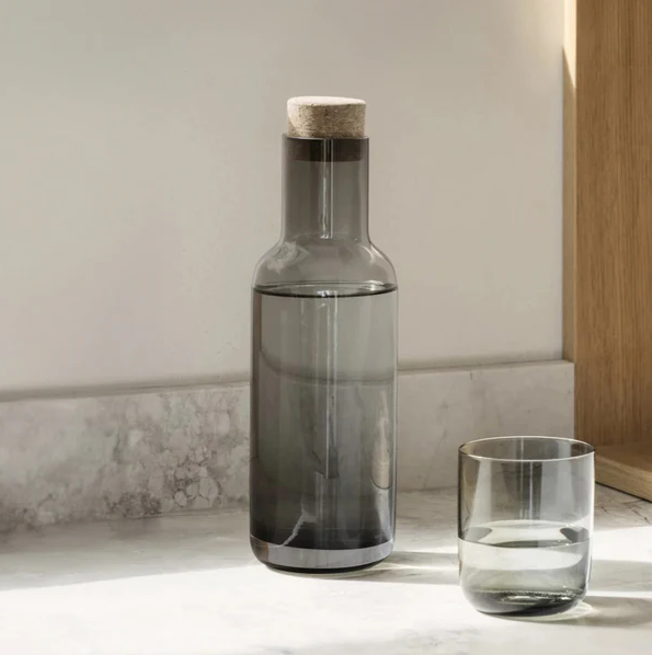 Fuumi Water Carafe - Smoke