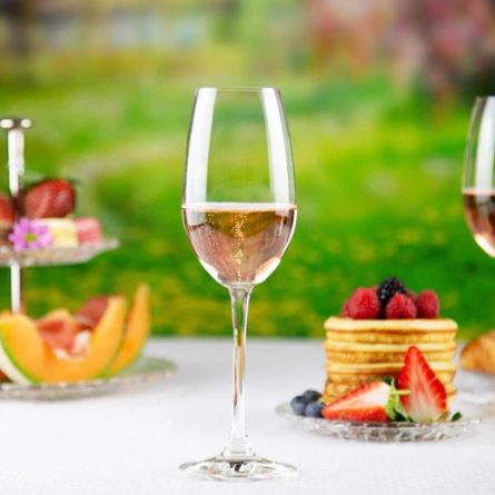 Vivino Champagne Glasses 260ml, Set of 4