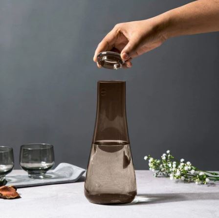 Belo Water Carafe 1200ml - Coffee