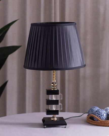 Brilliant Glow Crystal Glass Table Lamp