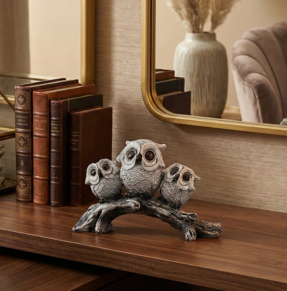 The Three Owl Family (Medium)
