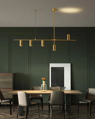 Long Strip LED Pendant Light